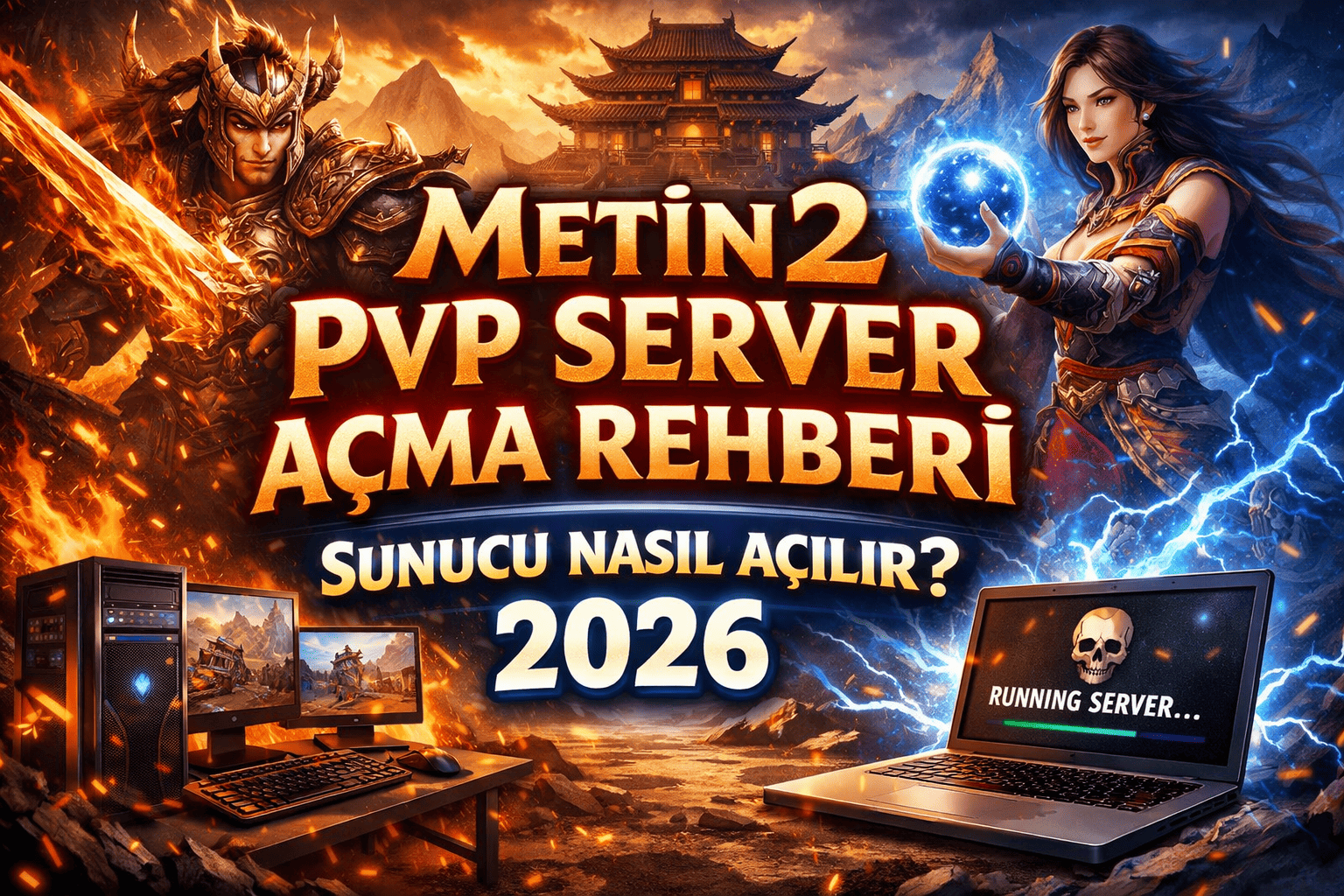 Metin2 PvP Server Açma Rehberi: Sunucu Nasıl Açılır? 2026