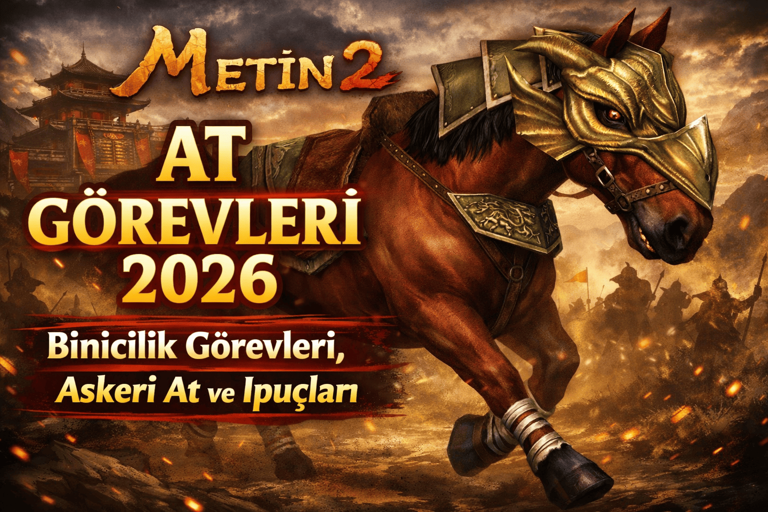 Metin2 At Görevleri 2026: Binicilik Görevleri, Askeri At ve İpuçları
